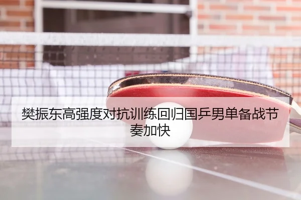 樊振东高强度对抗训练回归国乒男单备战节奏加快
